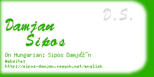 damjan sipos business card